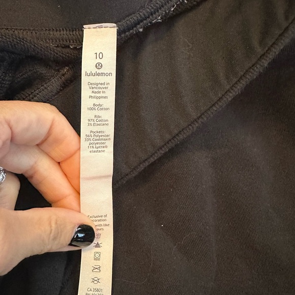 Lululemon Get Going Jogger 28” sz 10 Dark Shadow sweatpants - Picture 11 of 11